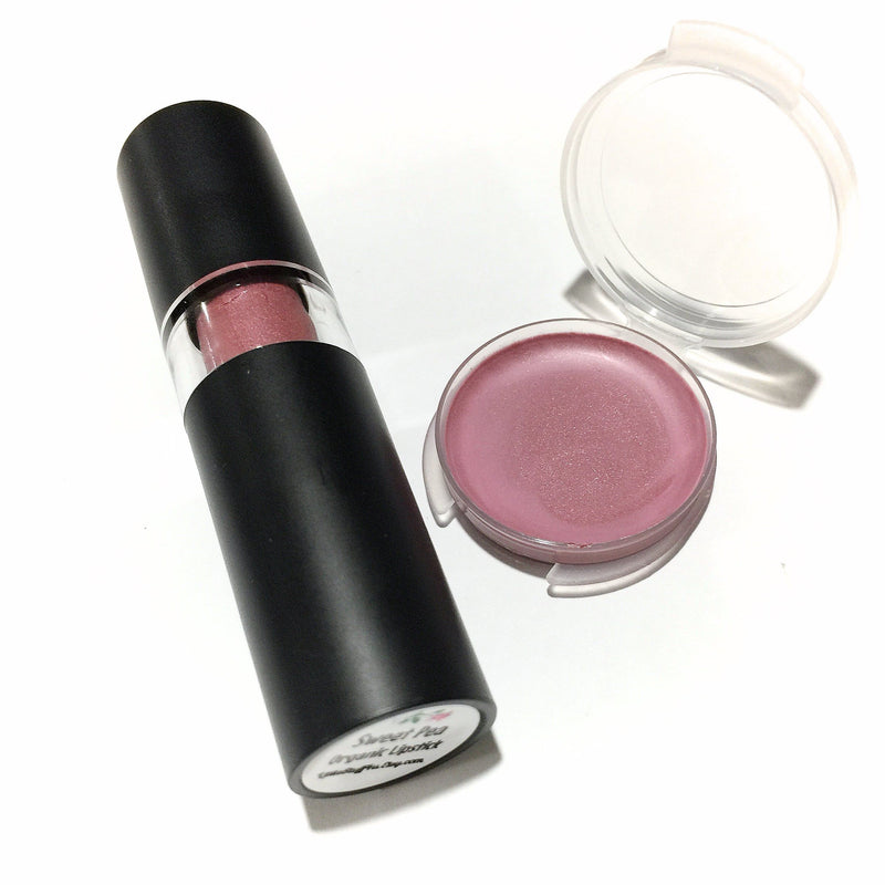 Organic Lipstick - Sweet Pea - LittleStuff4u Minerals
